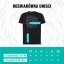 THE CHOSEN - KOMPLET: T-shirt MORSKI (Ławica ryb) + T-shirt CZARNY (Ławica rybe) - Damski
